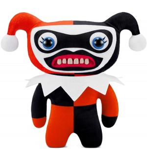Плюшена играчка Zuru DC - Fuggler, зъбато чудовище, Харли Куин