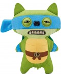 Плюшена играчка Zuru TMNT - Fuggler, зъбато чудовище, Леонардо
