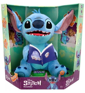 Плюшена интерактивна играчка IMC Toys - Разказвач на истории, Стич Плюшена интерактивна играчка IMC Toys - Разказвач на истории, Стич