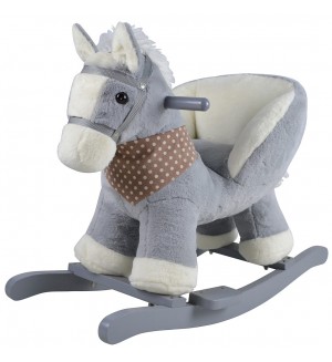 Плюшена люлка със столче Chipolino - Конче