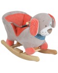 Плюшена люлка със столче Moni Toys - Ollie