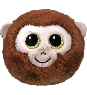 Плюшена отскачаща топка TY Toys Beanie Bouncers - Banana, 10 cm
