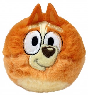 Плюшена отскачаща топка TY Toys Beanie Bouncers - Bluey, Bingo, 10 cm