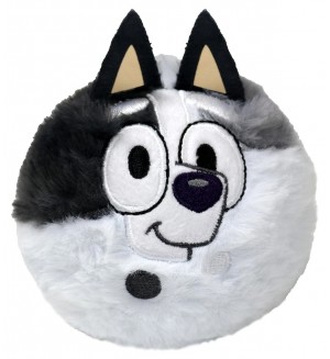 Плюшена отскачаща топка TY Toys Beanie Bouncers - Bluey, Muffin, 9 cm