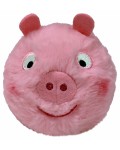 Плюшена отскачаща топка TY Toys Beanie Bouncers - Peppa Pig, Peppa, 10 cm