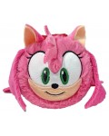 Плюшена отскачаща топка TY Toys Beanie Bouncers - Sonic, Amy, 8 cm