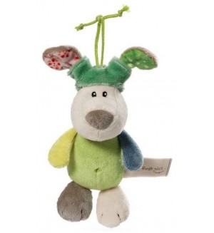 Плюшена играчка Nici - Куче, с връзки, 15 cm
