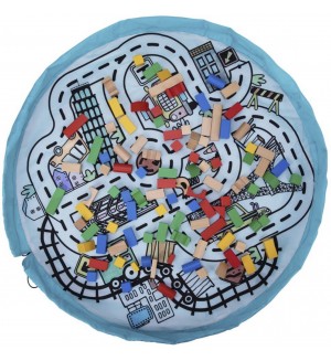 Подложка за игра 3 в 1 Tooky Land - Град Подложка за игра 3 в 1 Tooky Land - Град