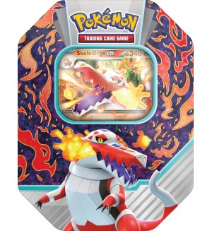 Pokemon TCG: Fall ex Paldea Partners Tin - Skeledirge