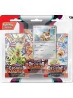 Pokemon TCG: Scarlet & Violet 3 Obsidian Flames 3 Pack Blister - Eevee