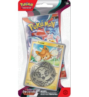 Pokemon TCG: Scarlet & Violet 3 Obsidian Flames Checklane Blister - Pawmi