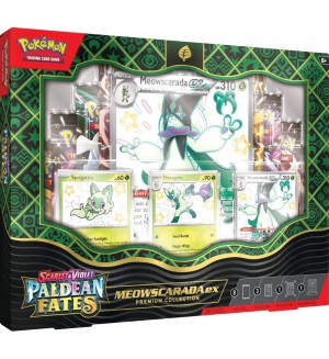Pokemon TCG: Scarlet & Violet 4.5 Paldean Fates - Meowscarada Ex Premium Collection