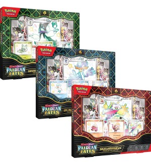 Pokemon TCG: Scarlet & Violet 4.5 Paldean Fates Premium Collection - All 3 Bundle