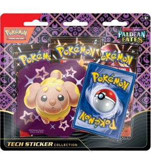 Pokemon TCG: Scarlet & Violet 4.5 Paldean Fates Tech Sticker Collection - Shiny Fidough