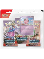 Pokemon TCG: Scarlet & Violet 5 Temporal Forces 3 Pack Blister - Cleffa