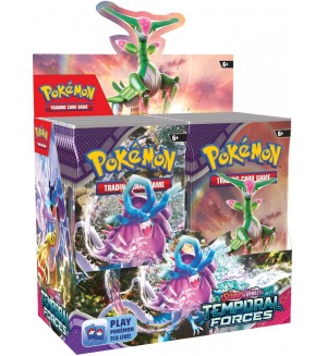 Pokemon TCG: Scarlet & Violet 5 Temporal Forces Booster  Display