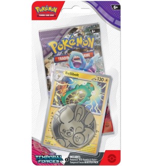 Pokemon TCG: Scarlet & Violet 5 Temporal Forces Checklane Blister - Bellibolt