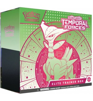 Pokemon TCG: Scarlet & Violet 5 Temporal Forces Elite Trainer Box - Iron Leaves