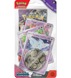 Pokemon TCG: Scarlet & Violet 5 Temporal Forces Premium Checklane Blister - Togekiss