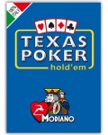 Покер карти Texas Hold’em Poker Modiano - син гръб