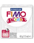 Полимерна глина Staedtler Fimo Kids - бял блестящ цвят
