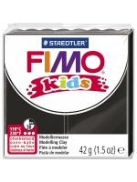 Полимерна глина Staedtler Fimo Kids - черен цвят