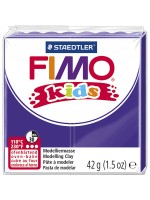 Полимерна глина Staedtler Fimo Kids - лилав цвят