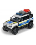 Полицейска кола Majorette – Land Rover Defender 90, 12.5 cm