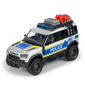 Полицейска кола Majorette – Land Rover Defender 90, 12.5 cm Полицейска кола Majorette – Land Rover Defender 90, 12.5 cm