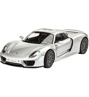 Сглобяем модел Revell - Porsche 918 Spyder (07026)