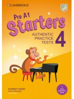 Pre A1 Starters 4 Student's Book with Answers, Audio and Resource Bank - Authentic Practice Tests