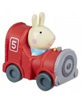 Превозно средство Hasbro Peppa Pig - Зайче Ребека с локомотив