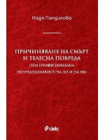 Причиняване на смърт и телесна повреда при професионална непредпазливост (чл. 123 и 134 НК)
