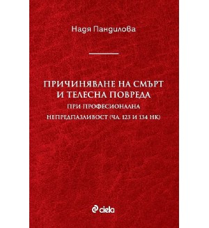 Причиняване на смърт и телесна повреда при професионална непредпазливост (чл. 123 и 134 НК)