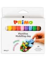 Комплект пластилин Primo - 10 цвята, 180 g