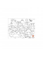 Prince Lionheart Силиконова подложка Colour&Draw placeMAT - Дино