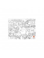 Prince Lionheart Силиконова подложка Colour&Draw placeMAT - Зоопарк