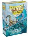 Протектори за карти Dragon Shield Dual Sleeves - Small Matte Glacier (60 бр.)