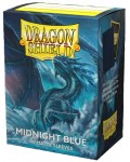 Протектори за карти Dragon Shield Sleeves - Matte Midnight Blue (100 бр.)