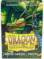 Протектори за карти Dragon Shield Sleeves - Small Matte Apple Green (60 бр.)
