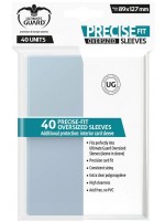 Протектори за карти Ultimate Guard Precise-Fit Sleeves Oversized, Transparent (40 бр.)