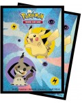 Протектори за карти Ultra Pro - Pikachu & Mimikyu (65 бр.)