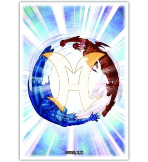 Протектори за карти Yu-Gi-Oh! Elemental Hero Card Sleeves (50 бр.)