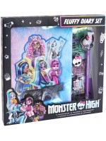 Пухкав дневник Clementoni - Monster High, с химикалка