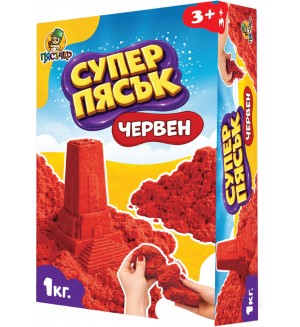 Пясък за игра Пясъчко - Червен, 1 kg Пясък за игра Пясъчко - Червен, 1 kg