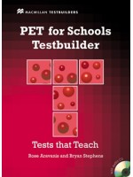 PET for schools Testbuilder + Audio CD
