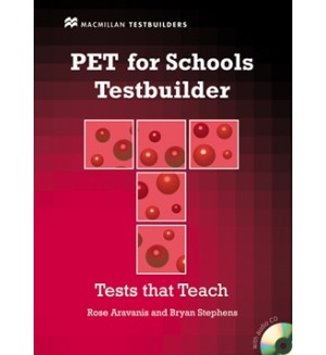 PET for schools Testbuilder + Audio CD
