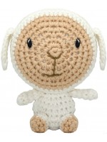 Ръчно плетена играчка Wild Planet - Овца, 12 cm