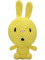 Ръчно плетена играчка Wild Planet - Заек, 12 cm