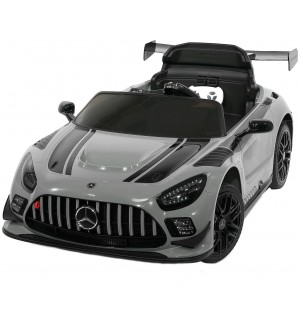 Радиоуправляема акумулаторна кола Mercedes-Benz - GT3 EVO 2025, 100W, 12V/4.5Ah, 2.4GHz, сива